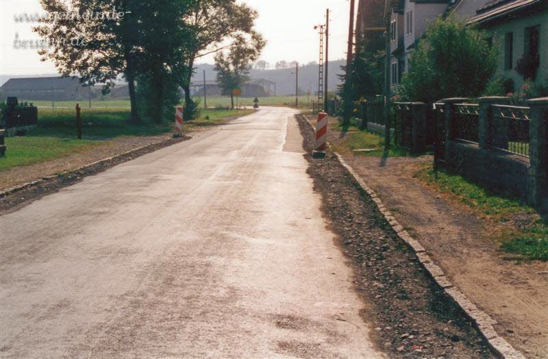 Hildburghuser Strae vor dem Bau 1999