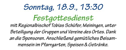 Festgottesdienst