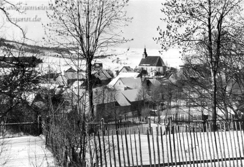 Blick ber Brnn von der Bergstrasse aus