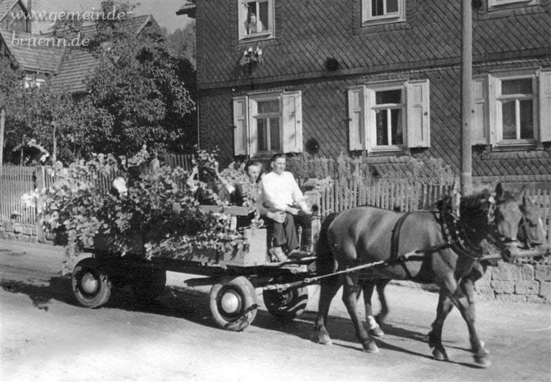 Festumzug in den 50iger Jahren