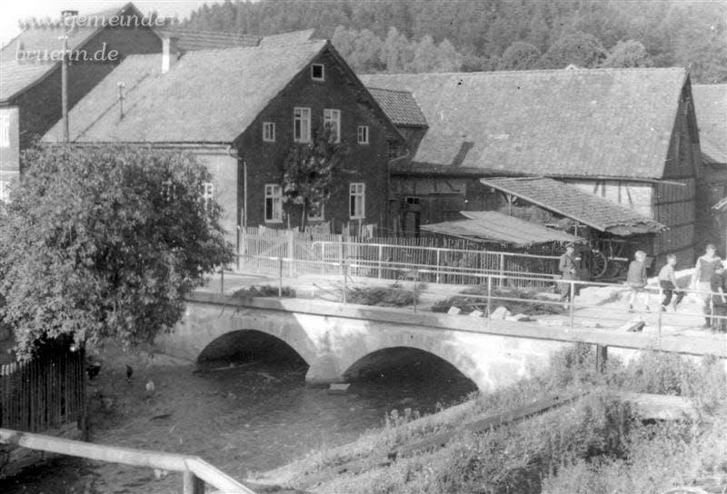 Brckenbau in den 60er Jahren