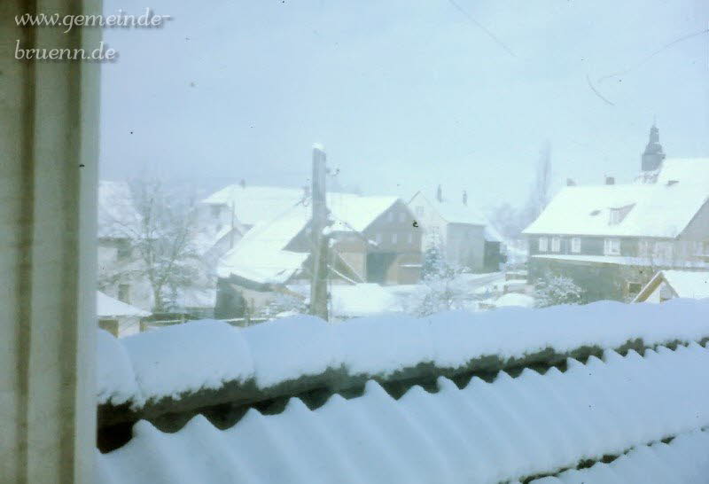 Blick zur Schleusinger Strasse