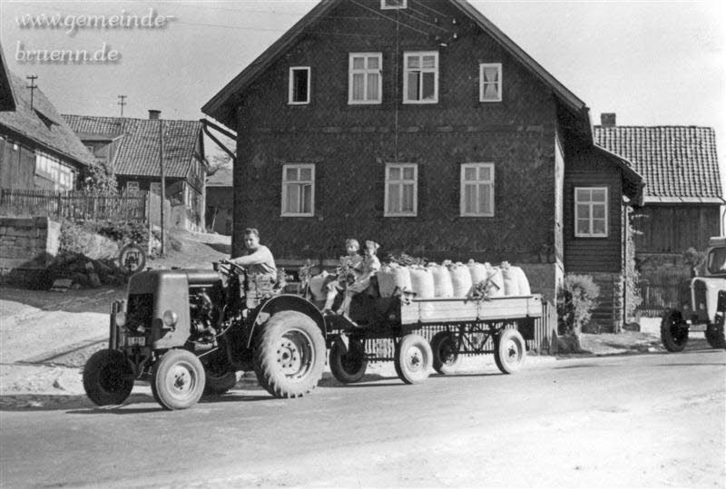 Festumzug in den 50iger Jahren