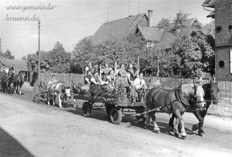 Festumzug in den 50iger Jahren