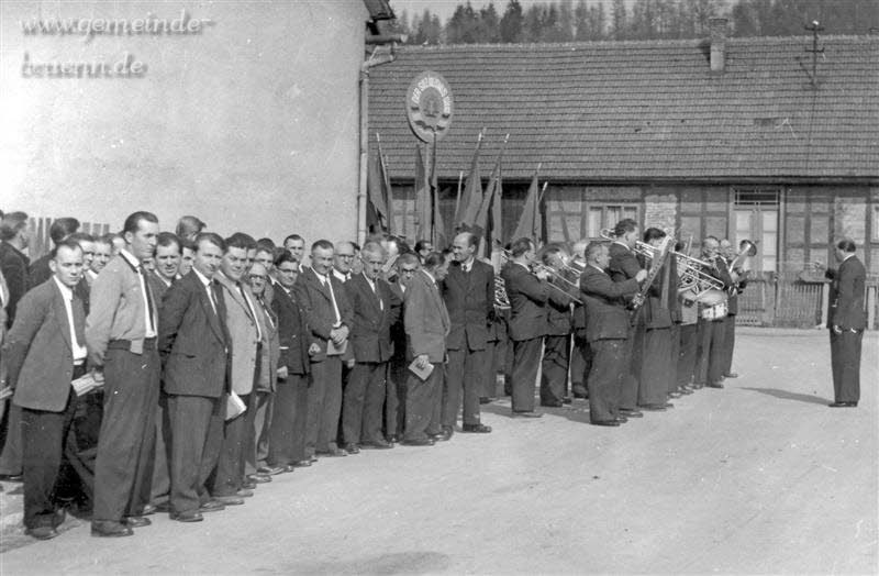 Sngertreffen in den 50iger Jahren