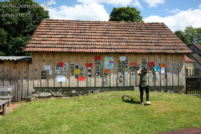 Einweihung des neuen Spielplatzes Br�nn 15.06.2024