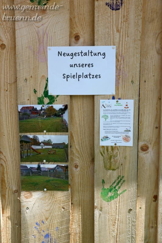 Einweihung des neuen Spielplatzes Br�nn 15.06.2024