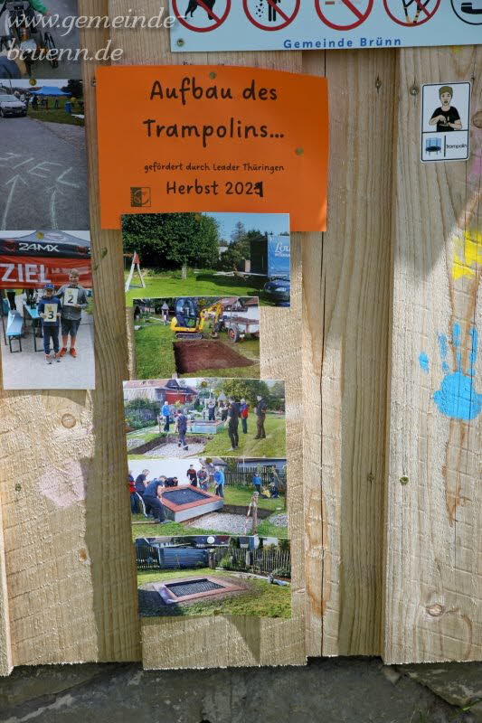 Einweihung des neuen Spielplatzes Br�nn 15.06.2024