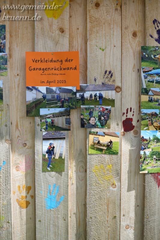 Einweihung des neuen Spielplatzes Br�nn 15.06.2024