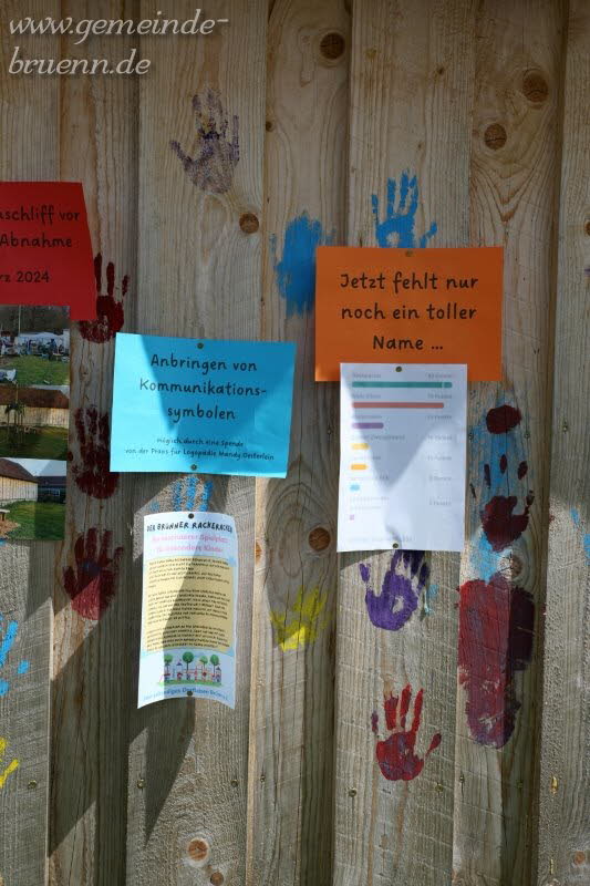 Einweihung des neuen Spielplatzes Br�nn 15.06.2024