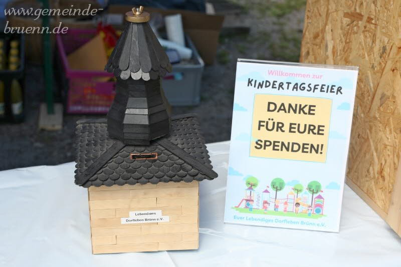Einweihung des neuen Spielplatzes Br�nn 15.06.2024