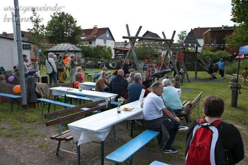 Einweihung des neuen Spielplatzes Br�nn 15.06.2024