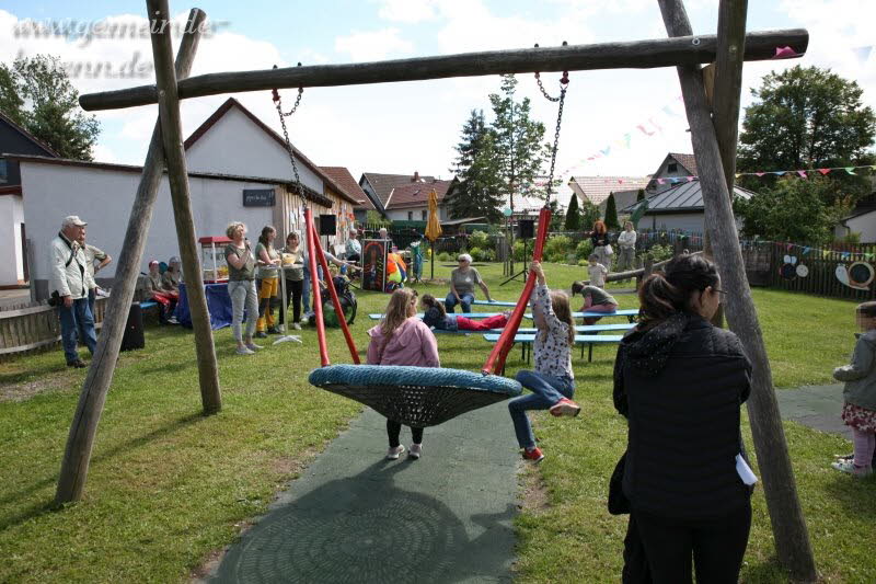 Einweihung des neuen Spielplatzes Br�nn 15.06.2024