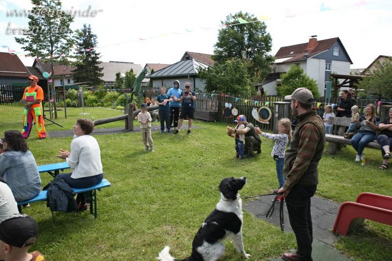 Einweihung des neuen Spielplatzes Br�nn 15.06.2024