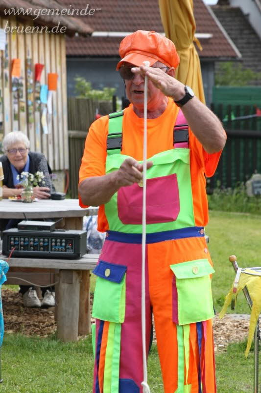 Einweihung des neuen Spielplatzes Br�nn 15.06.2024