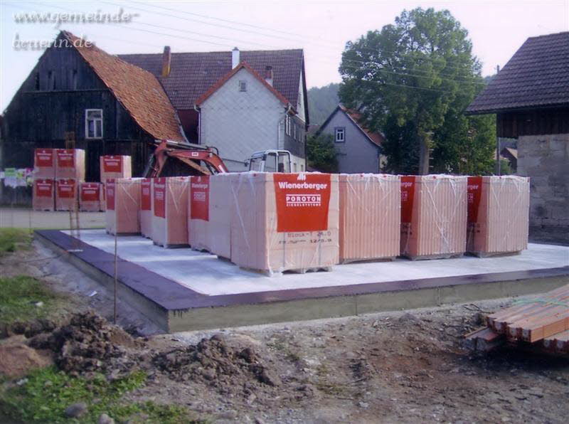 Feuerwehrhaus-Bau 2005