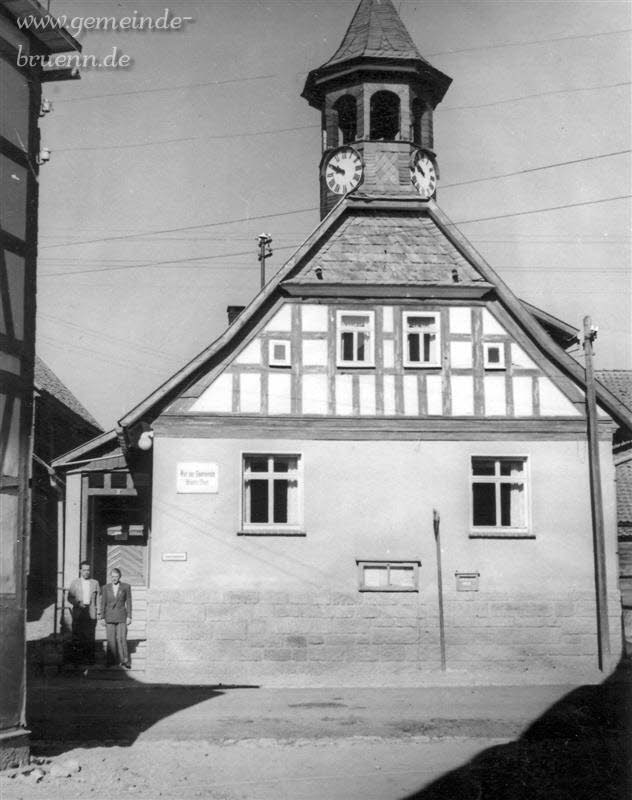 Gemeindehausumbau 1955