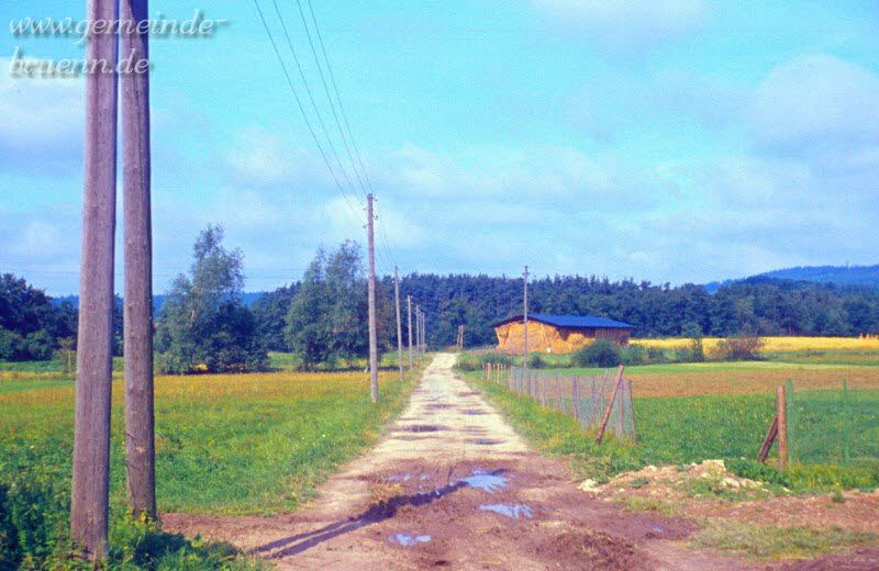 Blick vom Hinterm Dorf zum Hlzle