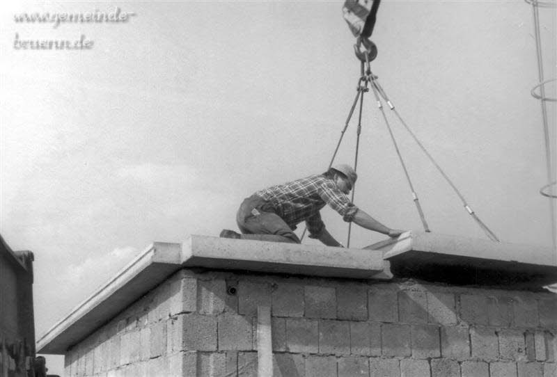 Bau der Gemeinschaftsantenne 1987,1988