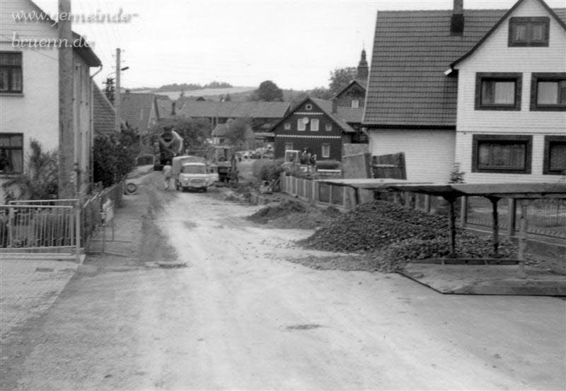 Kanalbauarbeiten 1991,1992