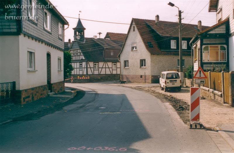 Hildburghuser Strae vor dem Bau 1999