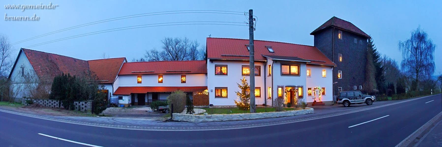 Cafe zur M�hle Br�nn zur Weihnachtszeit