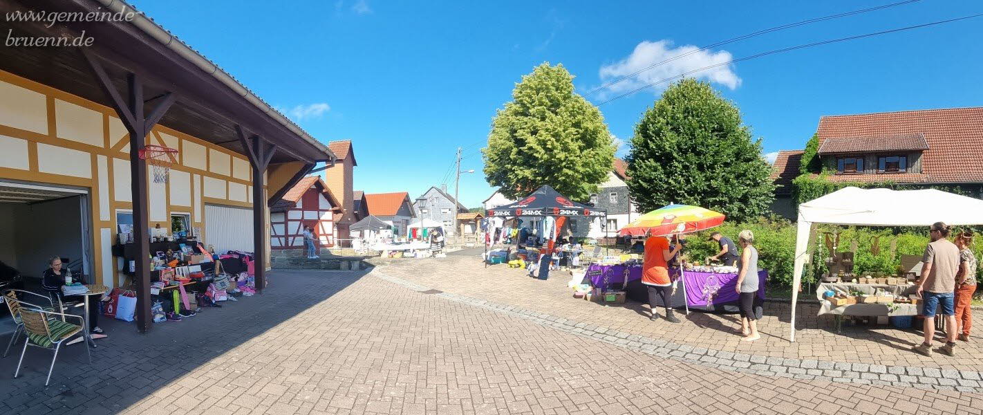 1. Dorfflohmarkt 02.07.2022