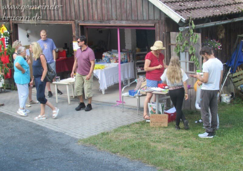 1. Dorfflohmarkt 02.07.2022