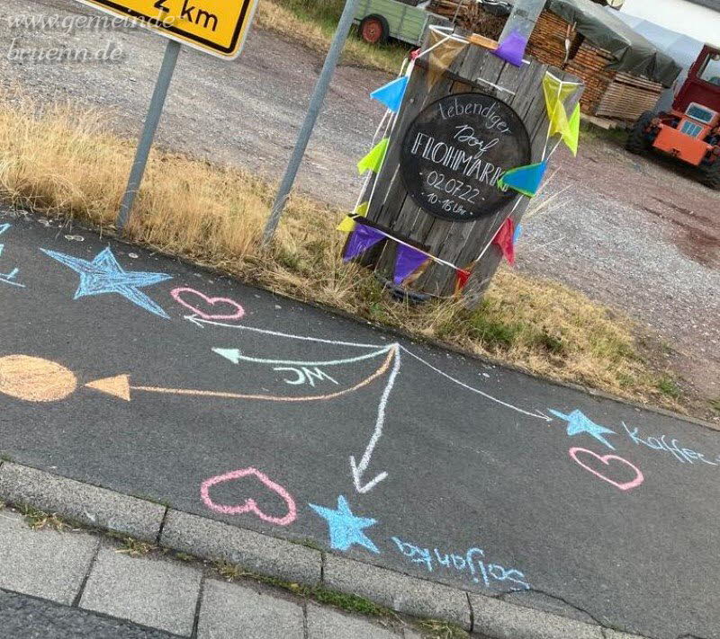 1. Dorfflohmarkt 02.07.2022