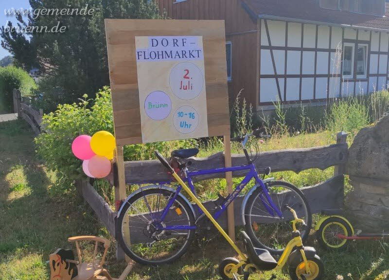 1. Dorfflohmarkt 02.07.2022