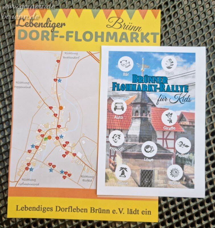 1. Dorfflohmarkt 02.07.2022