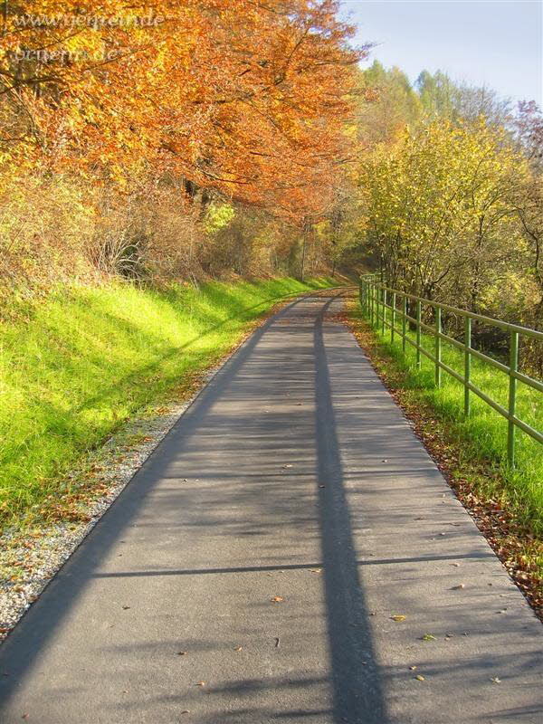 Der neue Fahrradweg