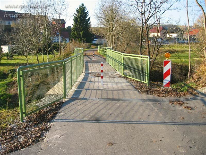 Der neue Fahrradweg