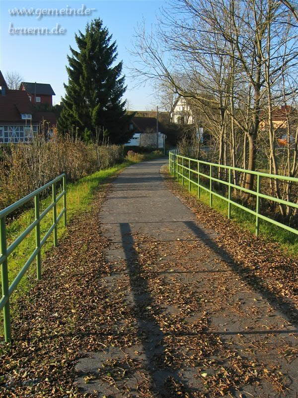 Der neue Fahrradweg