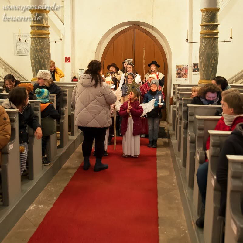 Krippenspiel Kirche Br�nn 24.12.2024