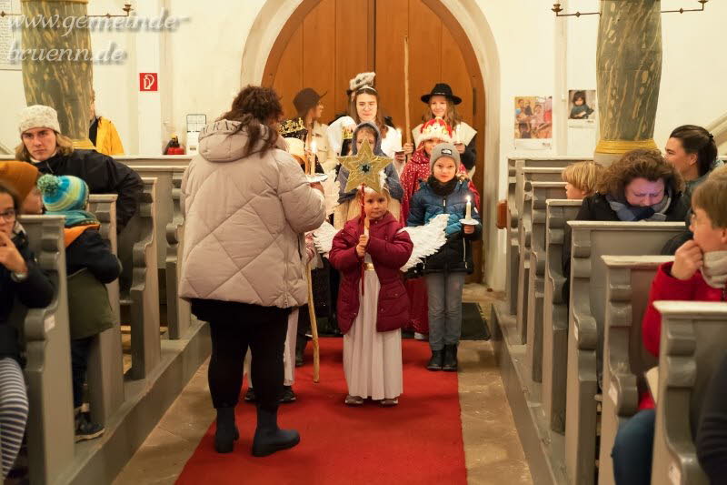 Krippenspiel Kirche Br�nn 24.12.2024