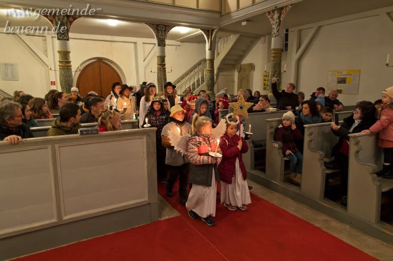 Krippenspiel Kirche Br�nn 24.12.2024