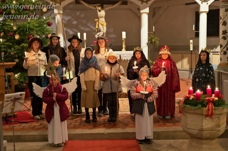 Krippenspiel Kirche Br�nn 24.12.2024