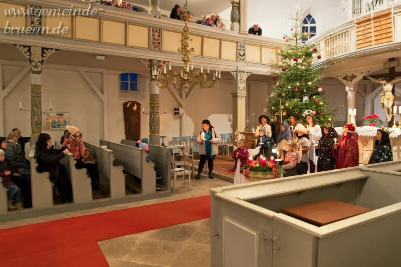 Krippenspiel Kirche Br�nn 24.12.2024