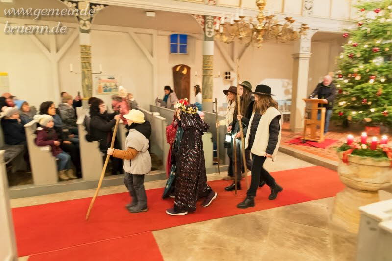 Krippenspiel Kirche Br�nn 24.12.2024