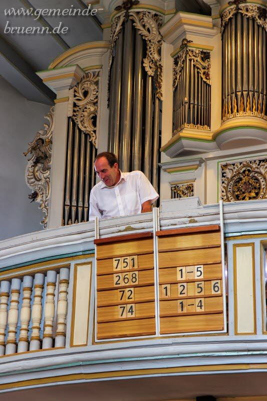 Einweihung Kirchenleuchter, Orgelkonzert 10.09.2023