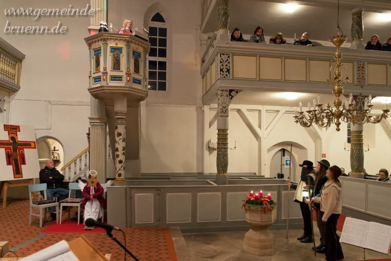 Krippenspiel Kirche Br�nn 24.12.2024