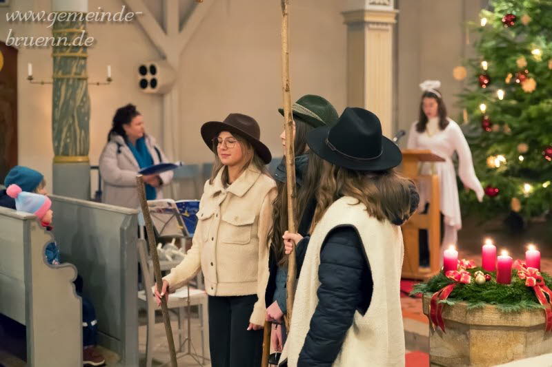 Krippenspiel Kirche Br�nn 24.12.2024