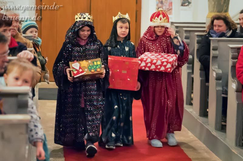 Krippenspiel Kirche Br�nn 24.12.2024