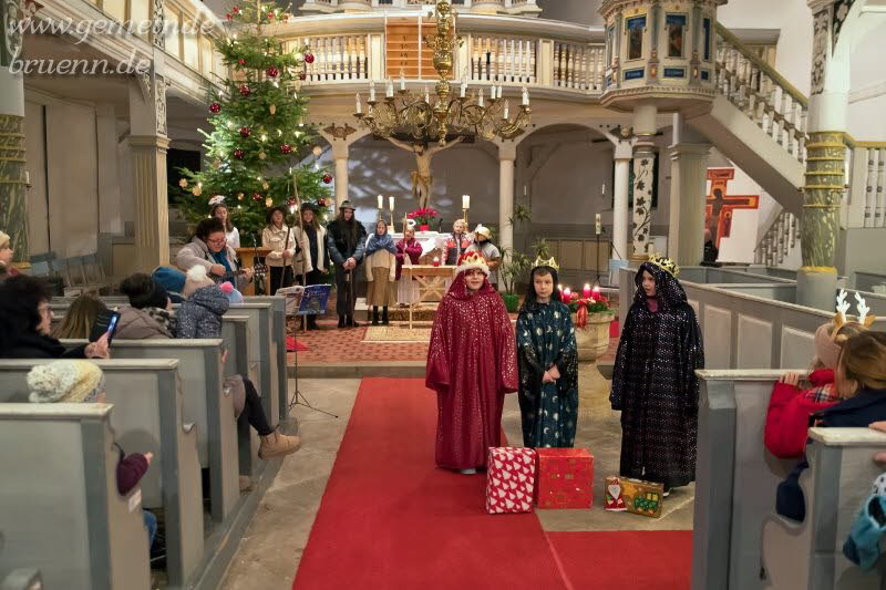 Krippenspiel Kirche Br�nn 24.12.2024
