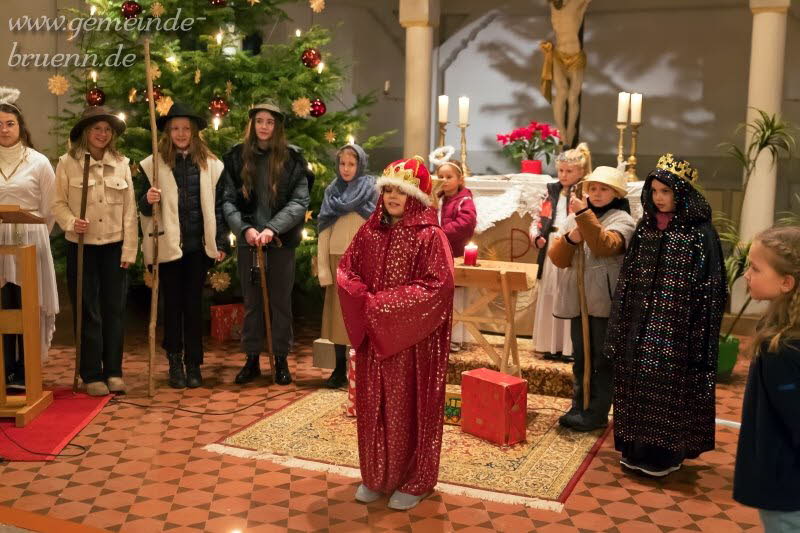 Krippenspiel Kirche Br�nn 24.12.2024