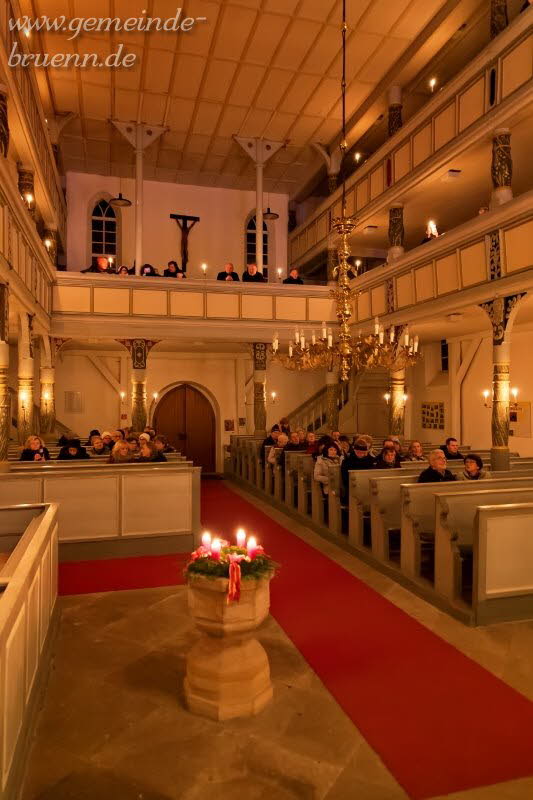 Musikalische Christmesse Kirche Br�nn 24.12.2024