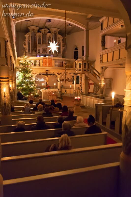 Musikalische Christmesse Kirche Br�nn 24.12.2024