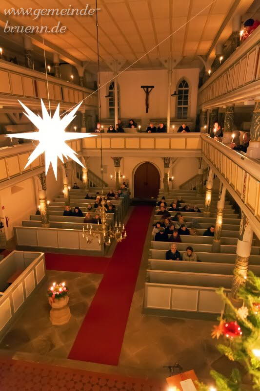 Musikalische Christmesse Kirche Br�nn 24.12.2024