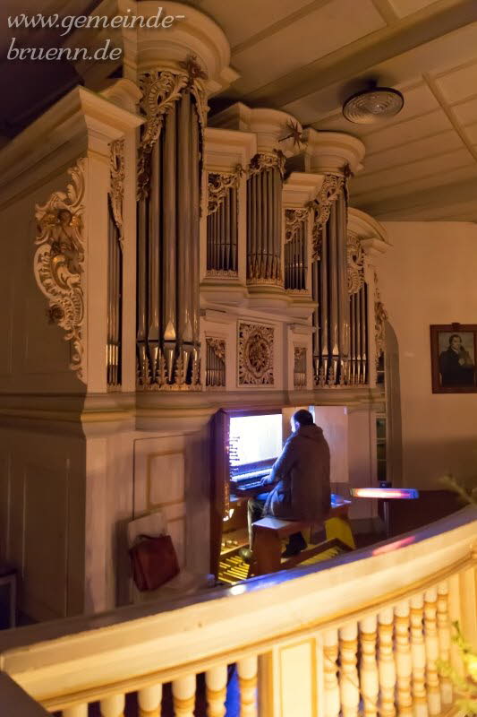 Musikalische Christmesse Kirche Br�nn 24.12.2024